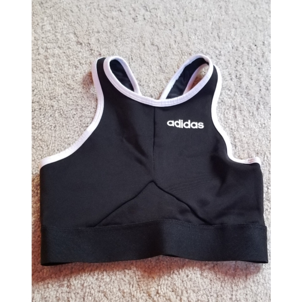 Adidas Crop Top/Bra - Picture 1 of 4